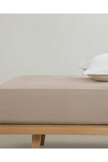 English Home Flat Fitted Sheet 100X200 cm Coffee Foam (08.04.2025)