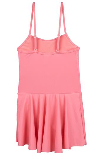No Gossip Pink Children's Swimsuit - with Kids Dress