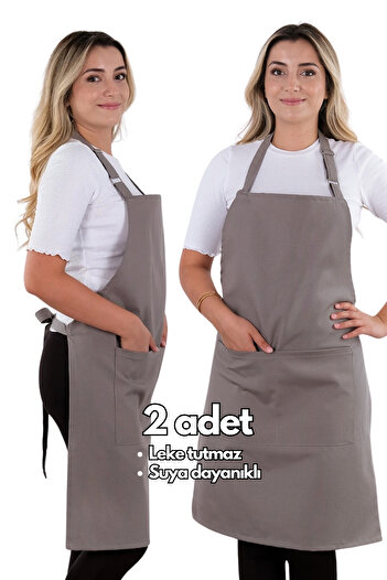 sevilya 2 Simple Adjustable Strap Kitchen Aprons
