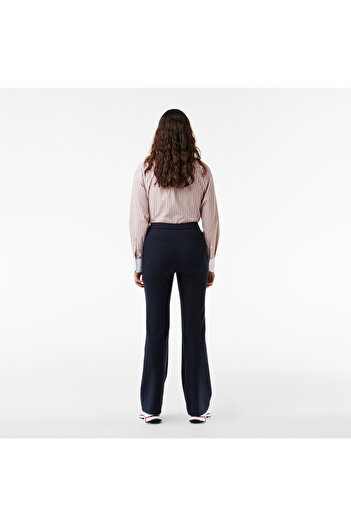 Lacoste Kadın Flare Fit Lacivert Pantolon