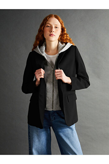 LC Waikiki Hooded Women's Blazer Jacket