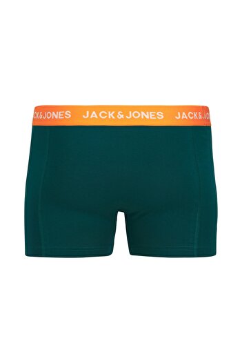 Jack & Jones Jack Jones Jacmıck 3 Pack Blue Men's Boxers - Solid Trunks, Ln Styd Model No:12270760-07