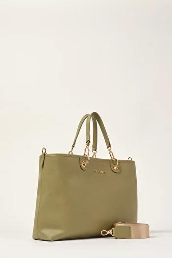 Ted Baker Světle zelená kabelka Floater Skin Tb Strap Detailed Handbag 9042