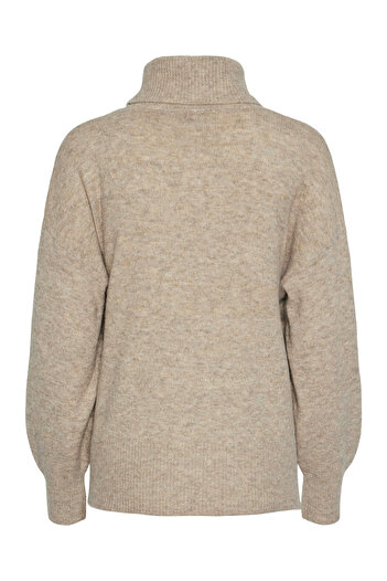 PIECES Pcmalou Ls - Rollneck Knit Noos Bc Model