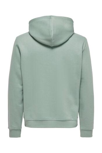 Only & Sons Onsconnor Reg Sweat Hoodie Noos 22029225 Chinois Green