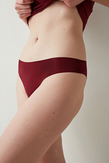 Penti Brazilian Burgundy Perfect Colors Panties