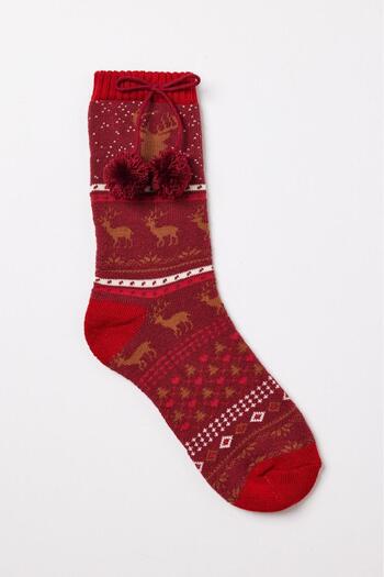 Katia&Bony Deer Red Children's Socks