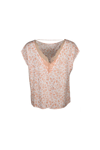 Marc Aurel Long-sleeved blouse for women in plain colors
