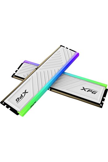 XPG ذاكرة Spectrix D35 سعة 16 جيجابايت (8 جيجابايت × 2) DDR4 بتردد 3600 ميجاهرتز باللون الأبيض