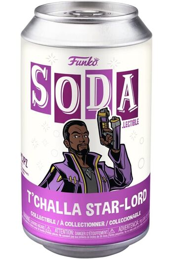 Funko Vinyl SODA Marvel What If - Starlord T'Challa  (M)