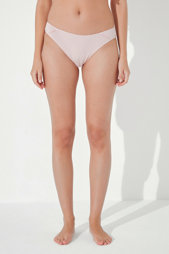 Penti Cotton Pink Cotton Basic Slip Panties