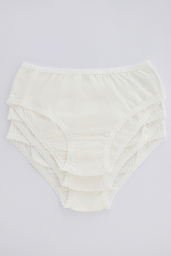 Penti Girl's Organic Cotton 3-Piece Slip Panties