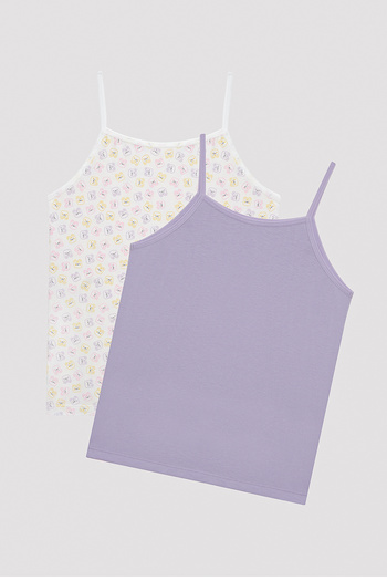 Penti Girl's Cats Multicolored 2-Piece Tank Top