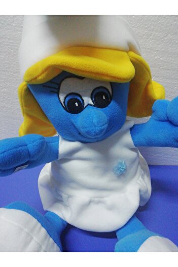 İLHANLAR Smurfette Polar Filling Toy Smurf Baba 65 cm