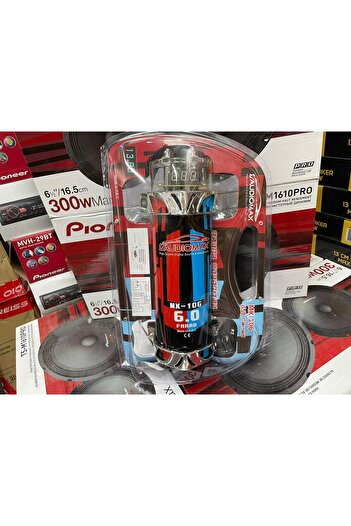AUDİOMAX MX-106 6 FARAD KAPASİTÖR TESİSATINIZI KORUYUN