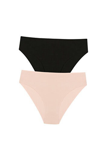 Penti Multi-Colored Maternity Maternity Cotton Laser Cut 2-Piece Slip Panties