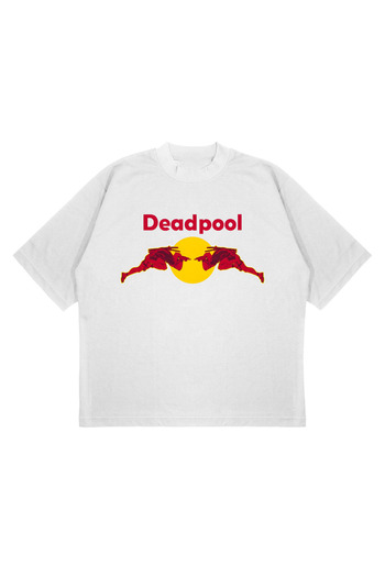 CC STORE DEADPOOL DESIGN OVERSIZE BLACK T-SHIRT