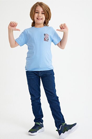 CC STORE Dragon Printed Children's T-Shirt for Ages 5-15