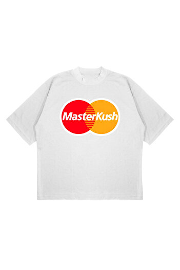 CC STORE MASTER KUSH DESIGN OVERSIZE BLACK T-SHIRT