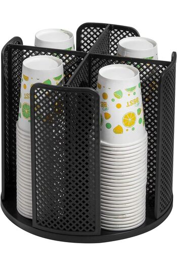 MIBRU Coffee cups metal base holder black