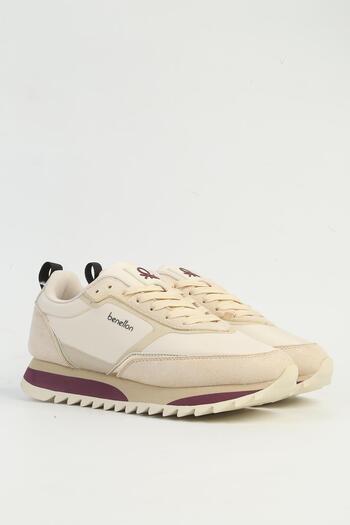Benetton Women's Beige Sneakers - Imported Bni-11133