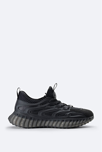 Avva Erkek Siyah Nefes Alan Hafif Sneaker Ayakkabı A41Y8023
