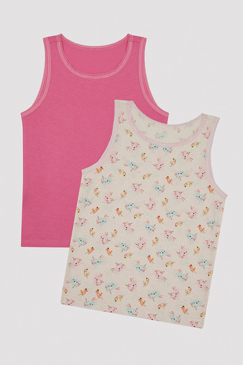 Penti Girl's Cute Unicorn 2-Piece Tank Top