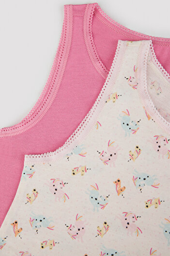 Penti Kız Çocuk Cute Unicorn 2'li Atlet
