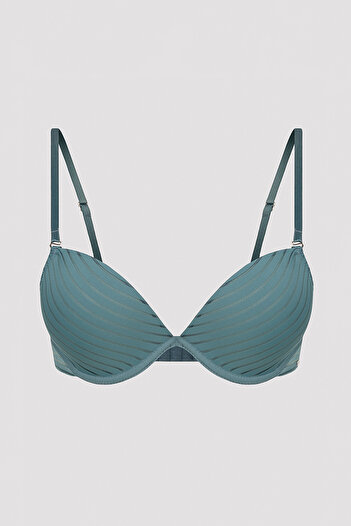 Penti Wowbra Essentials Push Up Supported Gray Bra