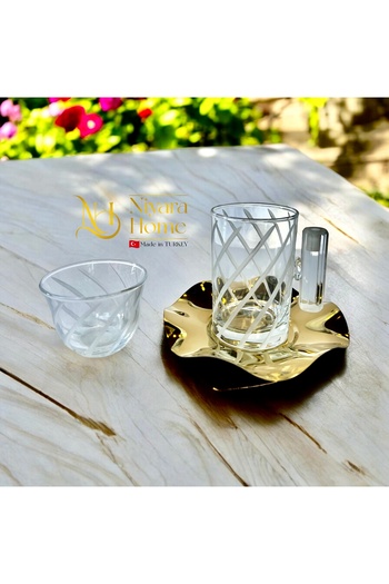 Paşabahçe Luxury 18 Piece Tea & Coffee Set