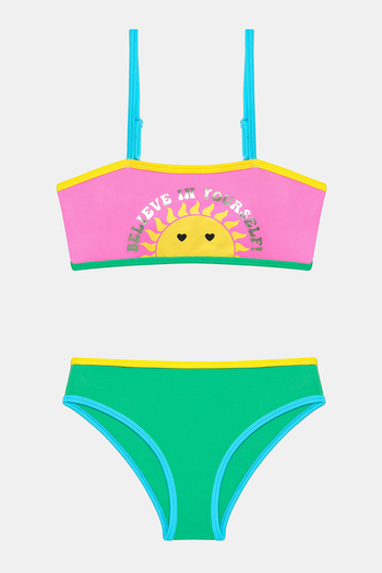Penti Colorful Bandeau Summer Bikini Set - Young Girl