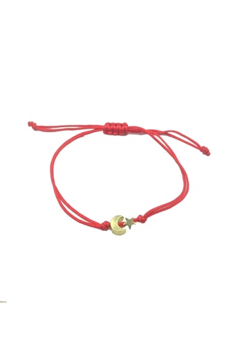 Tralles Takı Star and Crescent Figured Bracelet