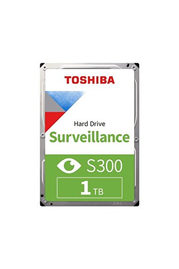 Toshiba S300 HDWV110UZSVA 1TB 5700RPM 64MB 3.5" SATA Harddisk