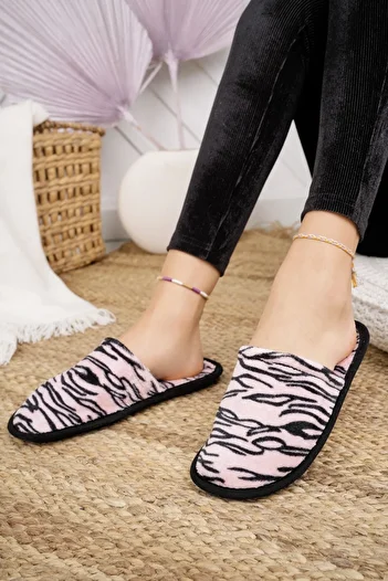 Modafırsat Women's Winter Slippers Plush Washable Daily House Slippers Guest Dowry Bundle Bridal Slippers