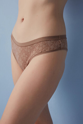 Penti Chiloți brazilian Lacy Dream bej