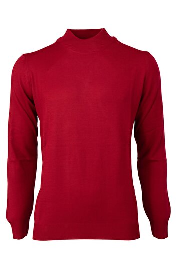 Oppland Men's Winter Half Turtleneck Sweater Cotton Marina Knitted Long Sleeve Solid Color Relaxed Fit