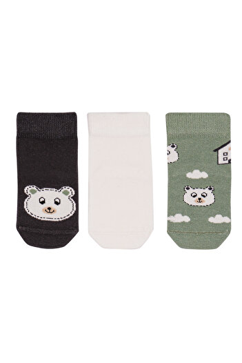 Miny Center Baby Boy 3-Piece Socks