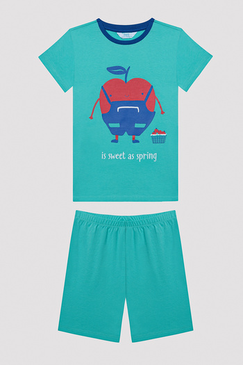 Penti Erkek Çocuk Apples Çok Renkli 2li Pijama Takımı