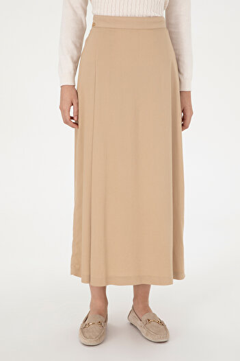U.S. Polo Assn. Women's Sand Maxi Length Woven Skirt 50290937-Vr085
