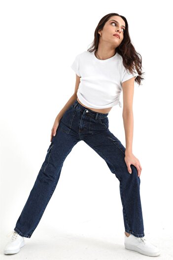 VAPUR Collared High Waist Leather Trousers - Ecru