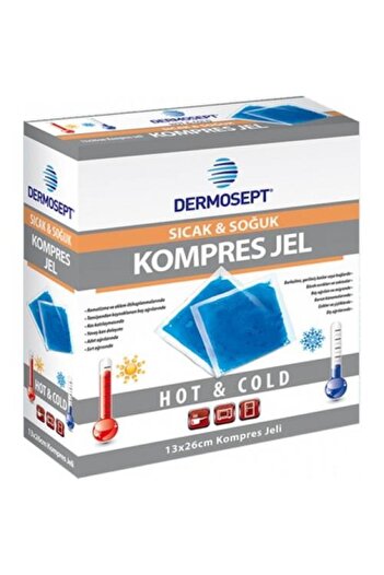 DERMOSEPT Hot Cold Compress Gel 13 X 13 cm