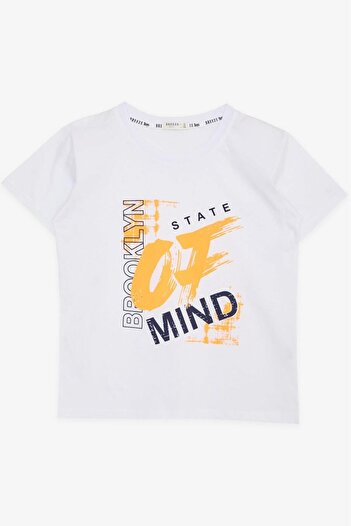 Breeze Boy's Cotton Comfortable Fit Wide T-shirt