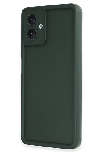 m.tk moveteck Samsung Galaxy A06 Case Soft Colorful Launch Silicone Camera Protected with Protruding Edge 3D Coffe