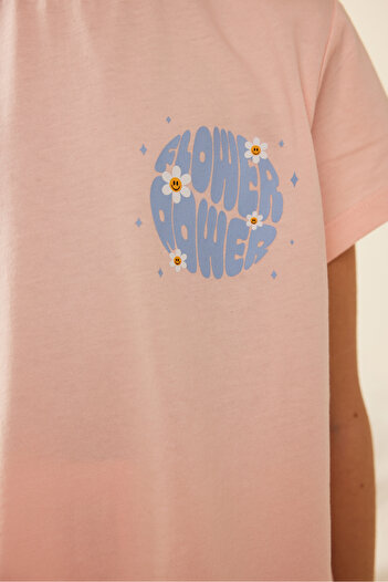 Penti Kız Çocuk Flower Power 2li Pijama Takımı