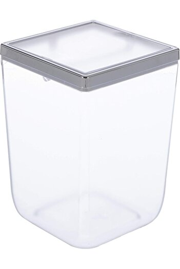 STOREMAX Aclya M-Sa13-16 Biga Trash Can Clear Chrome Acshop 1058548