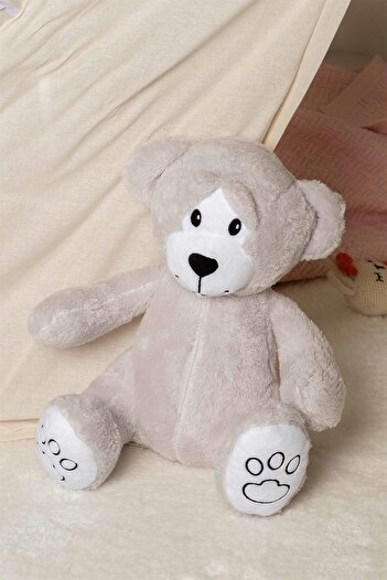 Boumini Toys Plush Teddy Bear Gray 30 cm