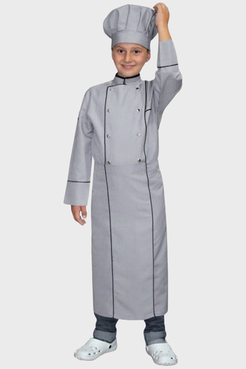Üniformanya Children's Cook Outfit Children's Cook Jacket Children's Cook Costume Children's Chef Apron Kids Kitchen Apron