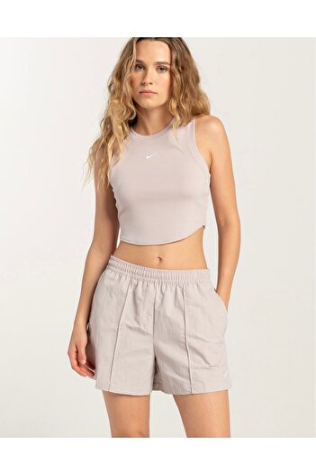 Nike NSW Essential 5In Woven Short Pembe Kadın Şort