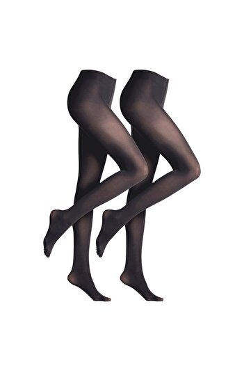 FALKE Damen Feinstrumpfhose 2er Pack – Pure Matte 50 Den, transparent, halb undurchsichtig