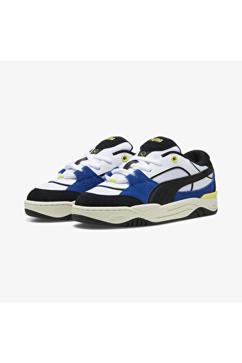Puma Puma Bl 180 Lace up - White and Cobalt Glaze